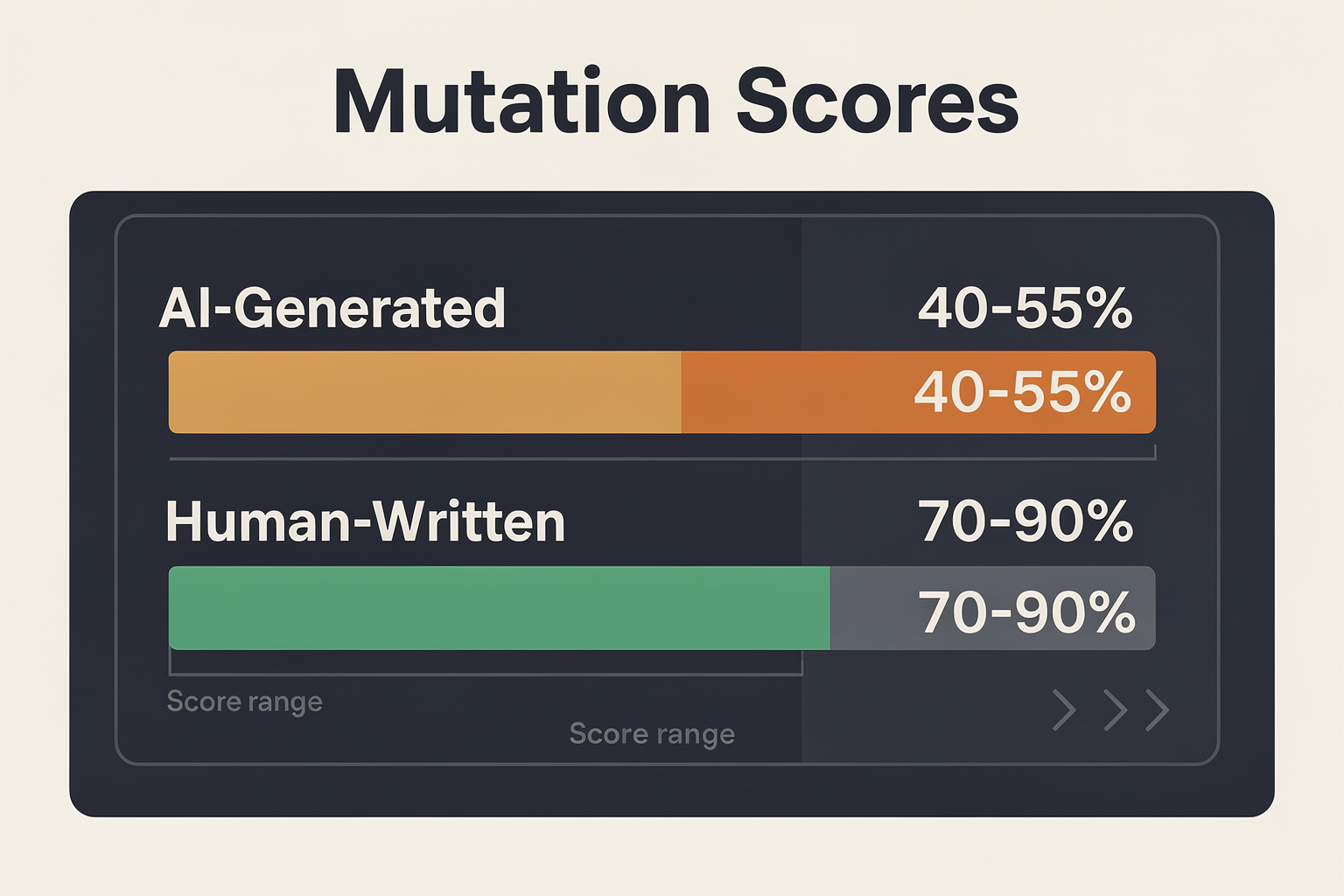 The mutation testing reality check