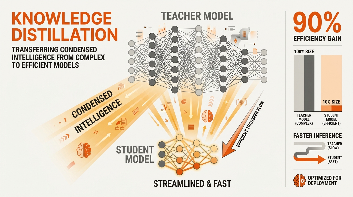 Distillation: a different shape