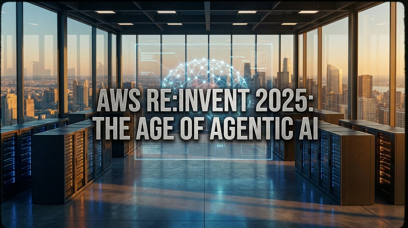 Cover image: Frontier Agents, Trainium3, and Amazon Nova: AWS re:Invent 2025 Key Announcements