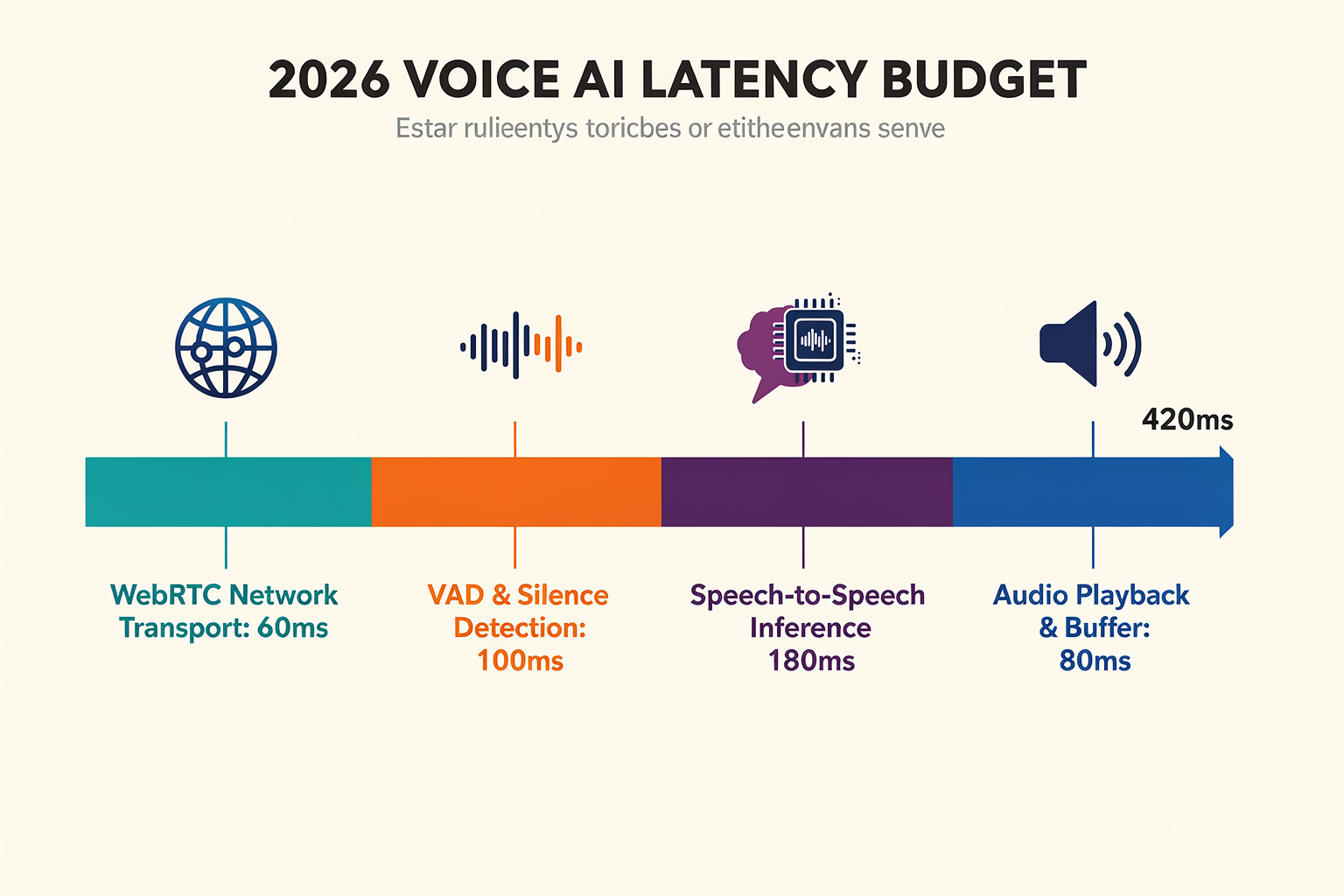 Understanding the WebRTC Latency Budget in 2026