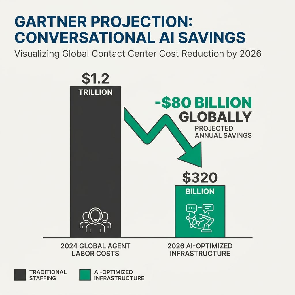 Impact & Implications: Shifting ROI and the $80 Billion Cost Reduction