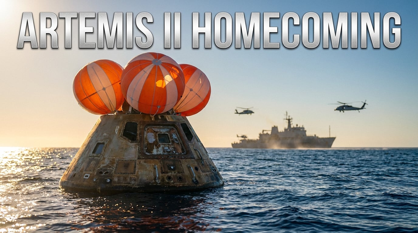 Artemis II Splashes Down: Orion Crew Returns Safely From Historic Moon Mission