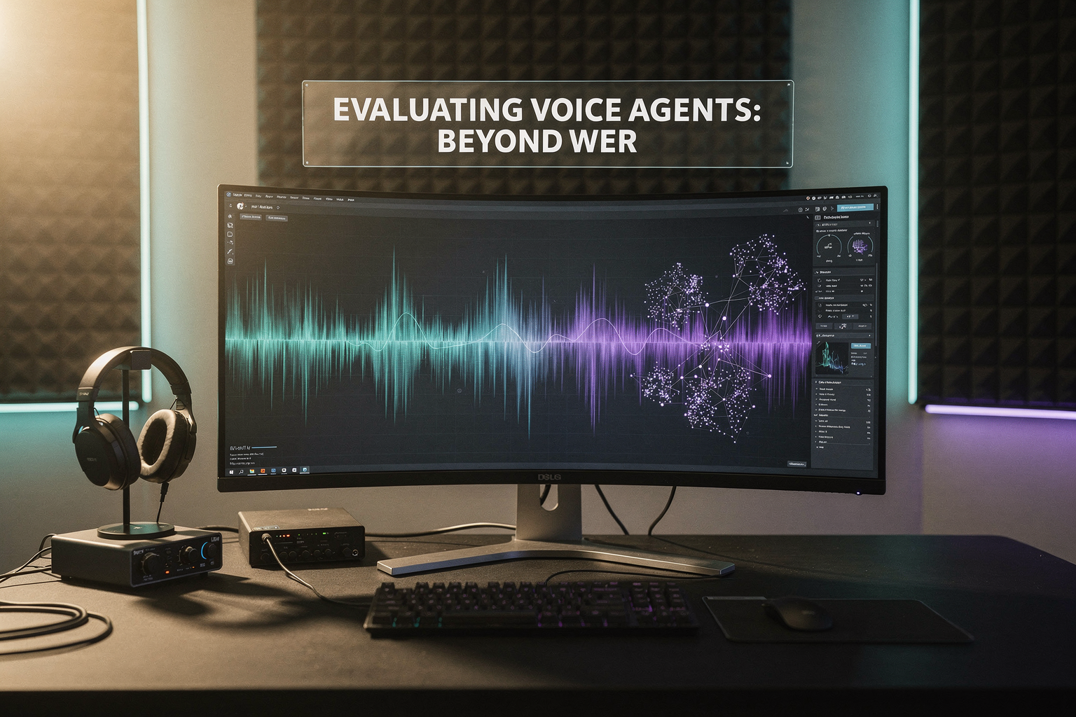 Cover image: Evaluating Voice Agents: Beyond Word Error Rate