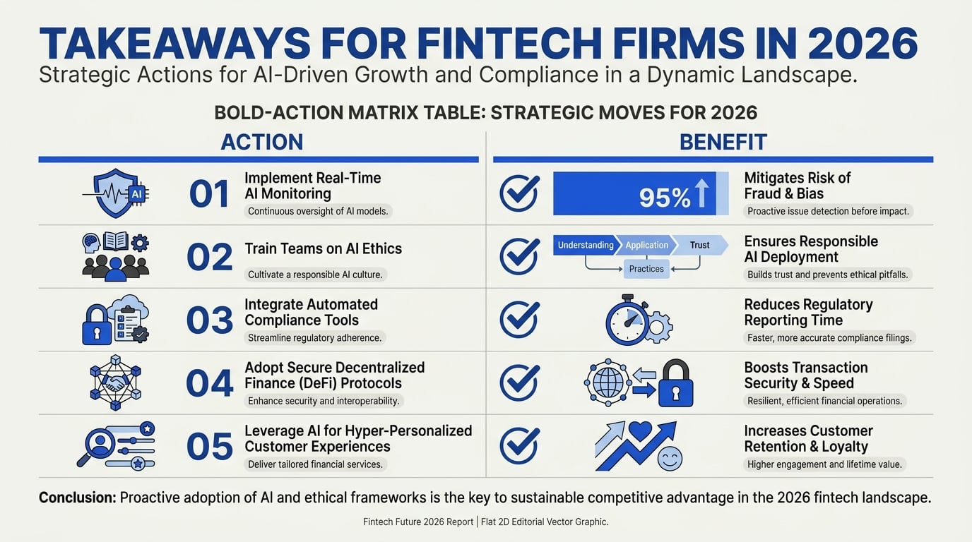 What This Means For You: Actionable Takeaways for Fintech Firms (TABLE)
