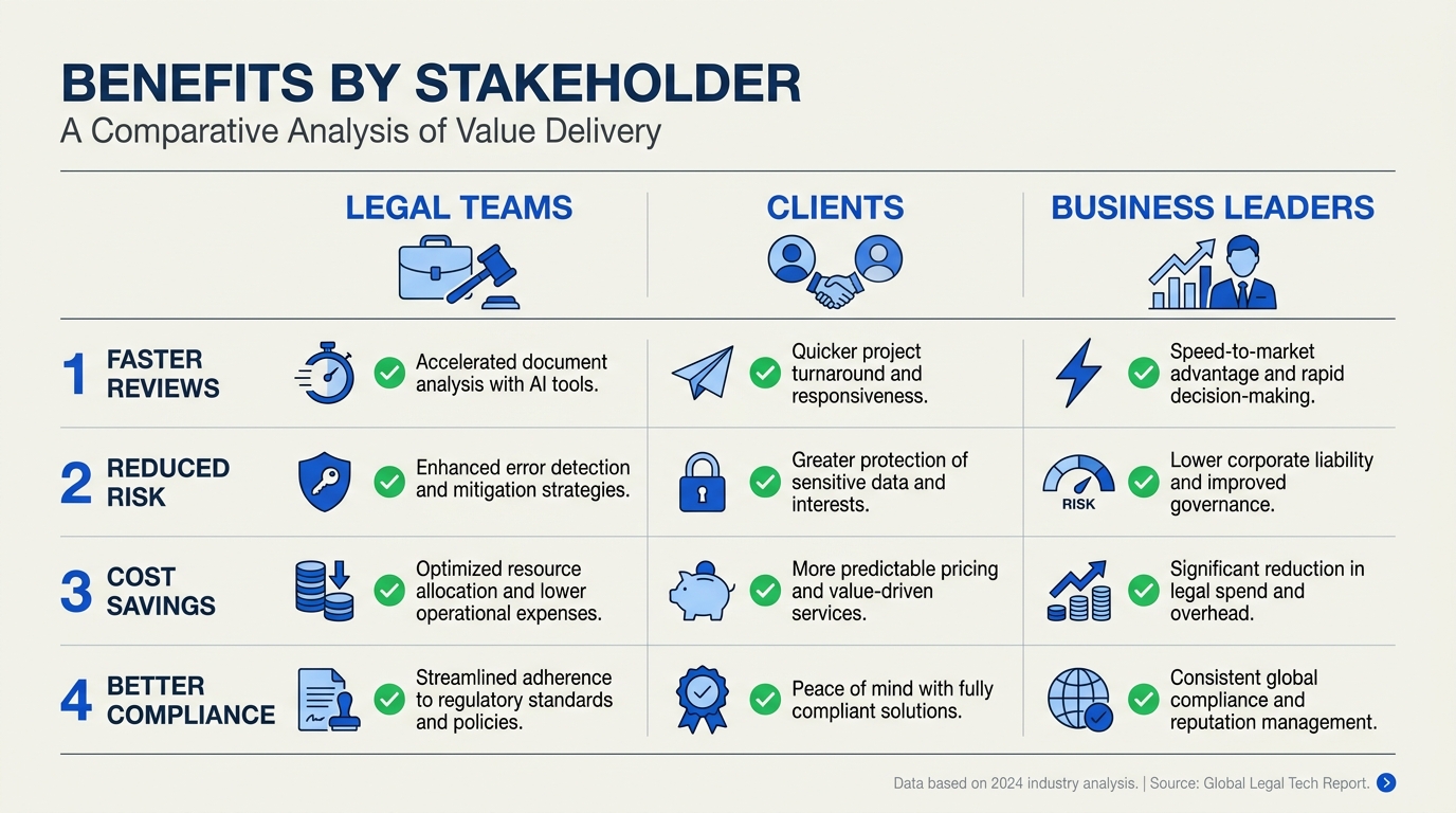 What This Means For You: Legal Teams, Clients & Leaders (TABLE)