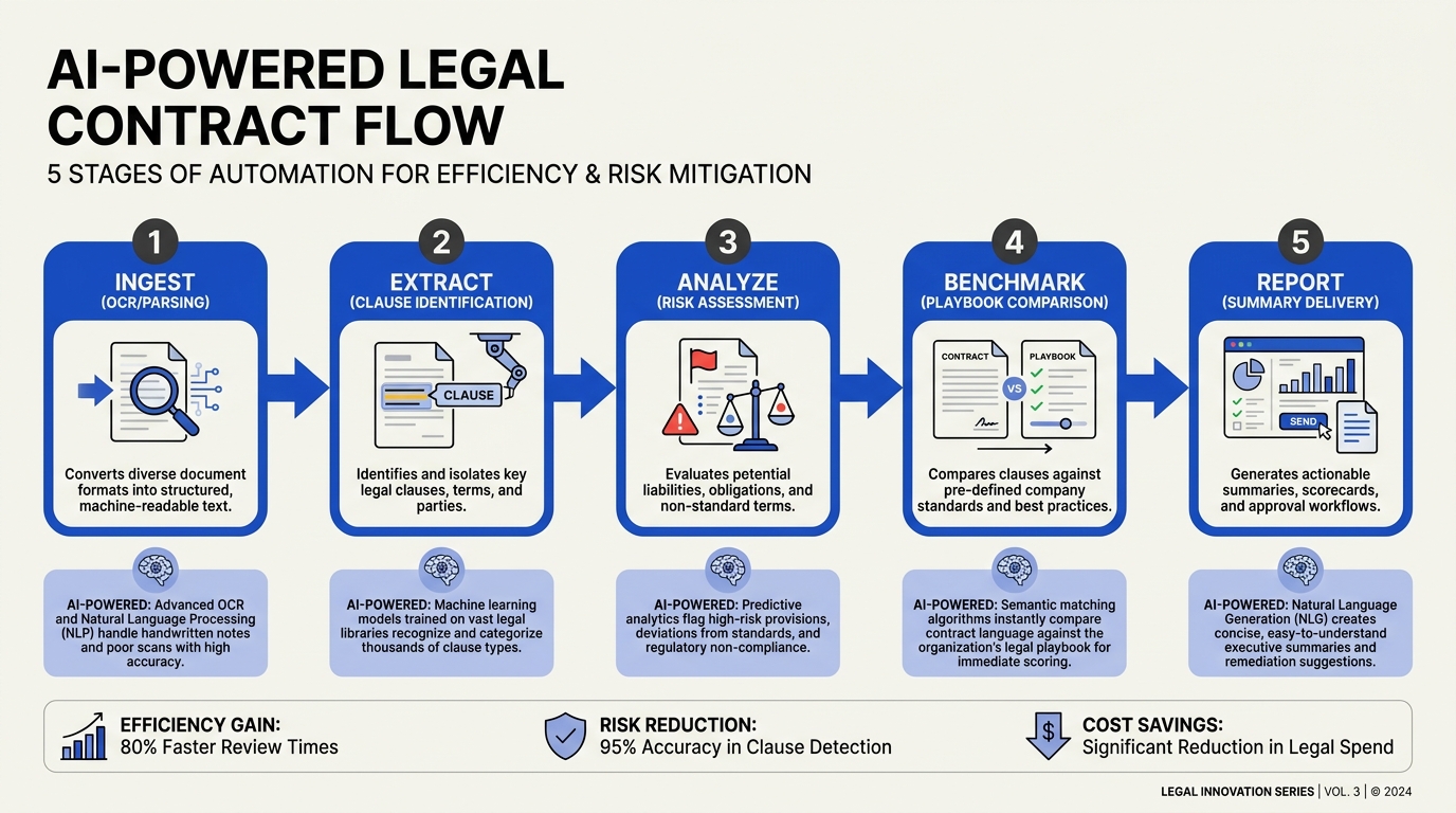 How AI Contract Analysis Works: From OCR to LLMs