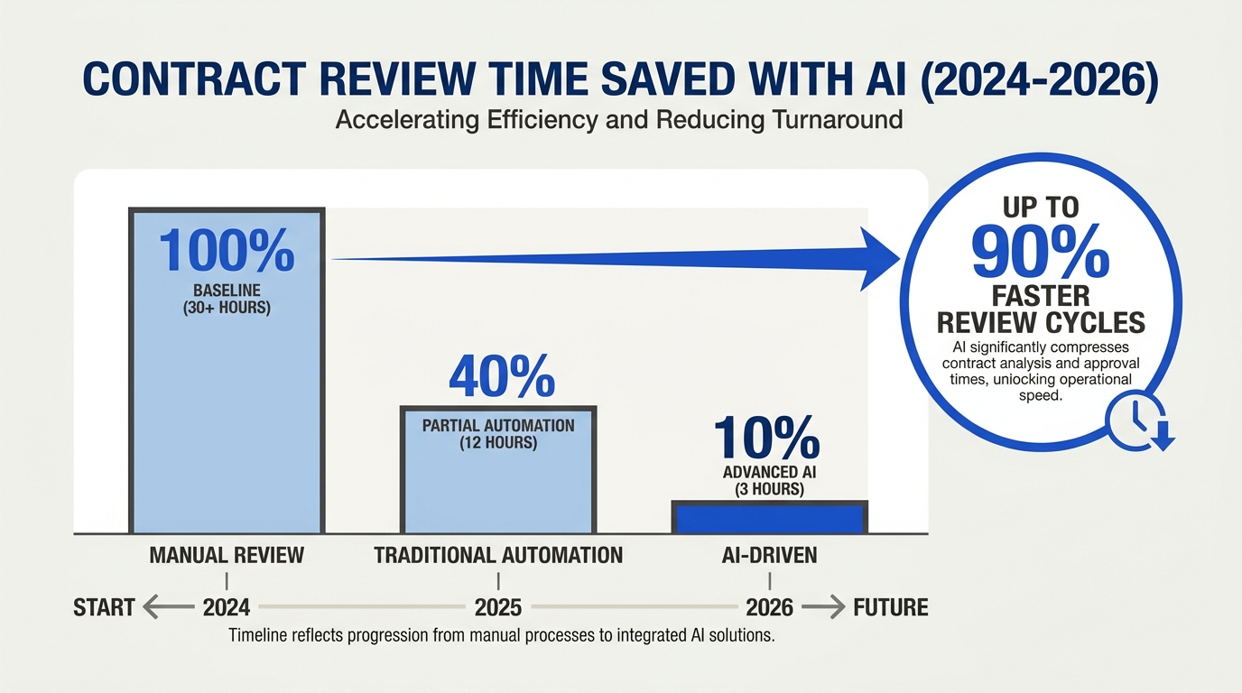 The Numbers: AI Contract Review Efficiency Gains