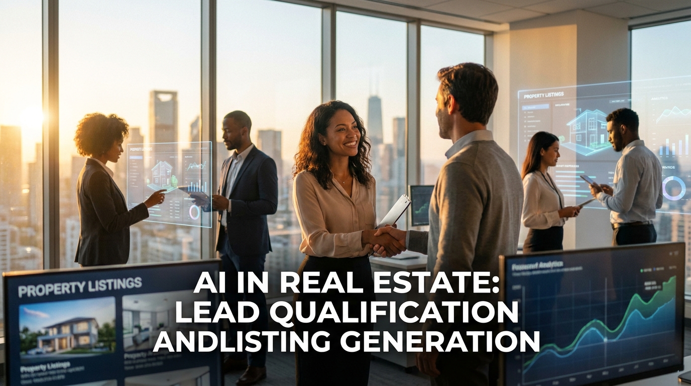 Cover image: AI in Real Estate: Lead Qualification and Listing Generation