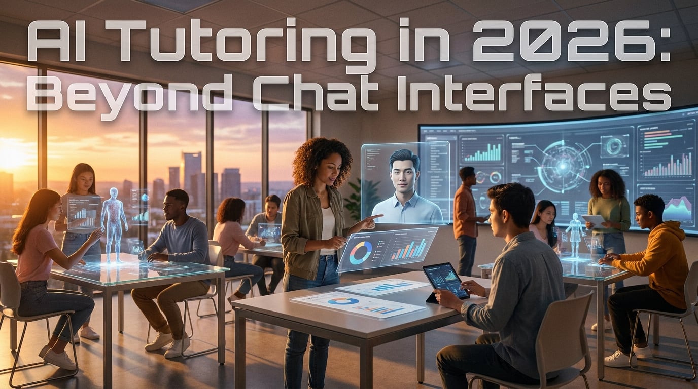 Cover image: AI Tutoring in 2026: Beyond Chat Interfaces