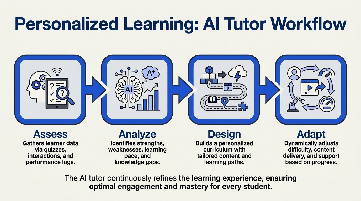 How AI Tutors Personalize Learning Paths