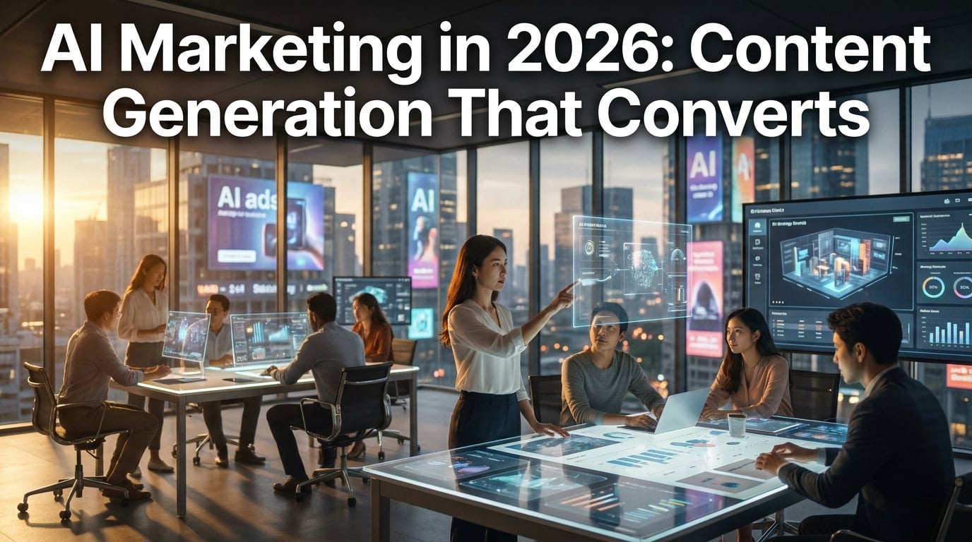Cover image: AI Marketing in 2026: Content Generation That Converts