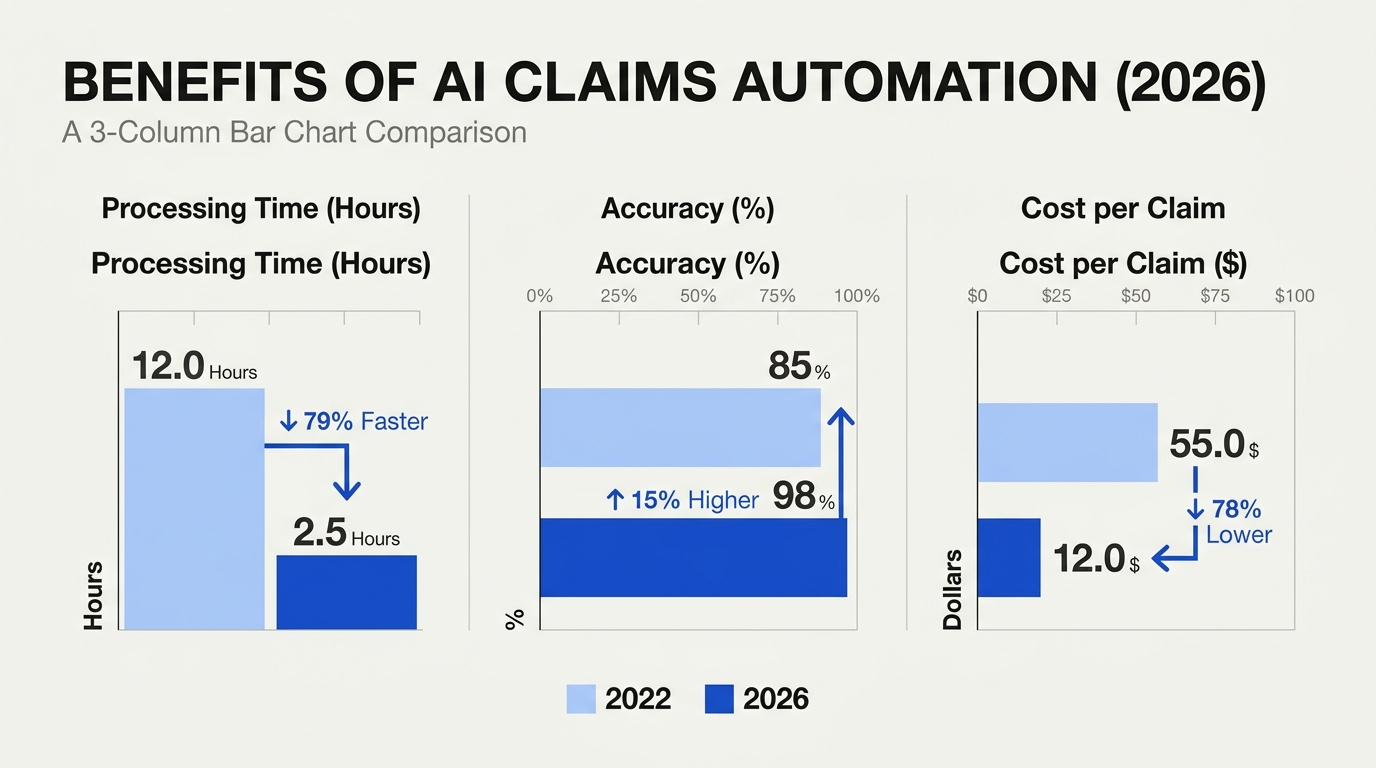 Benefits for Insurers: Speed, Accuracy, and Cost Savings