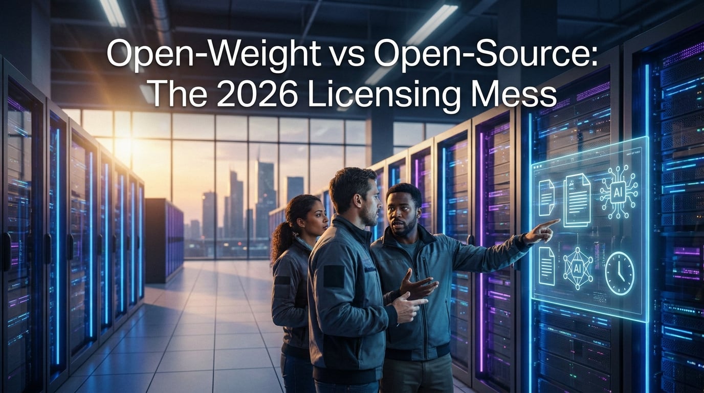 Cover image: Open-Weight vs Open-Source: The 2026 Licensing Mess