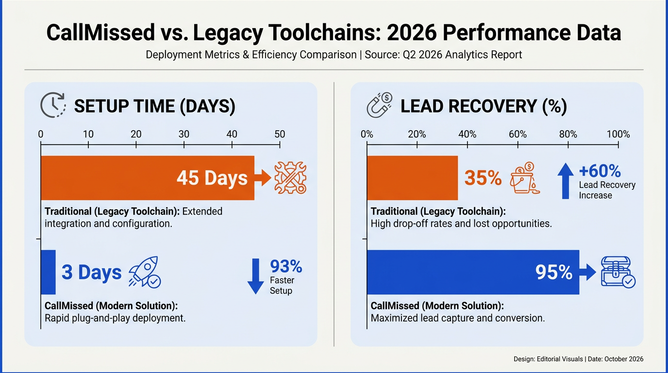 What This Means For You (TABLE): Comparing CallMissed vs. Legacy Systems