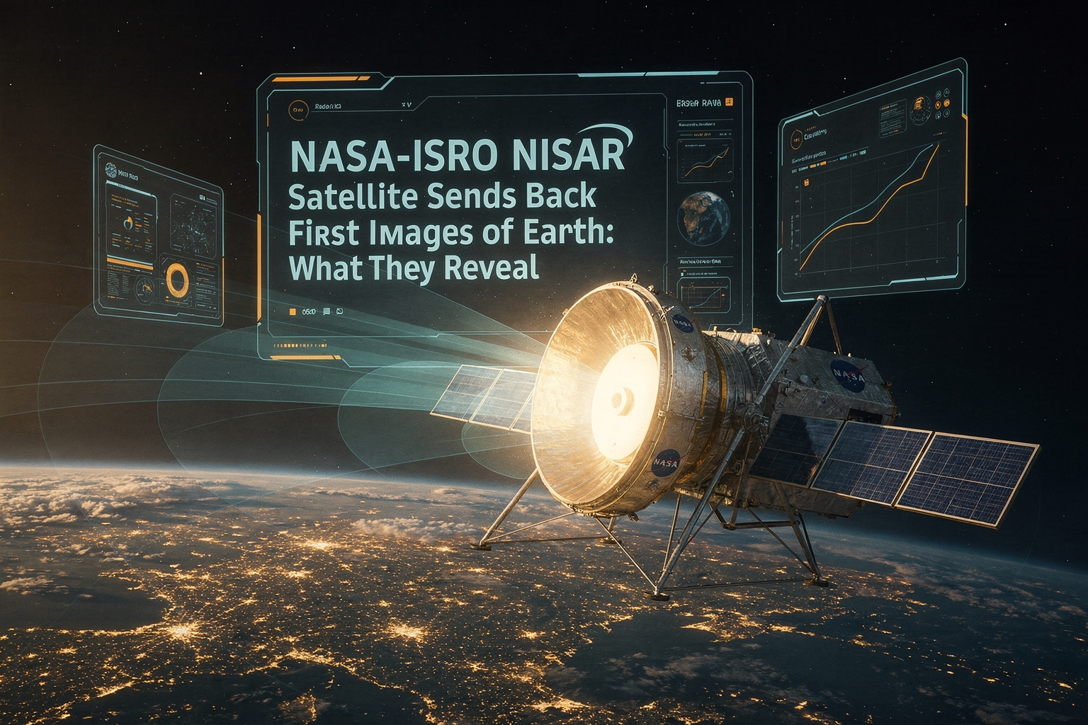 Cover image: NASA-ISRO NISAR Satellite Sends Back First Images of Earth: What They Reveal