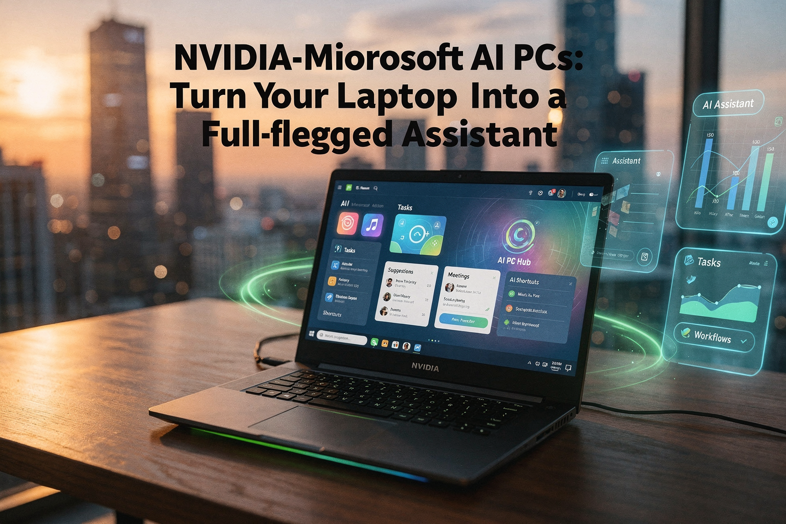 NVIDIA-Microsoft AI PCs: Turn Your Laptop Into a Full-Fledged Assistant