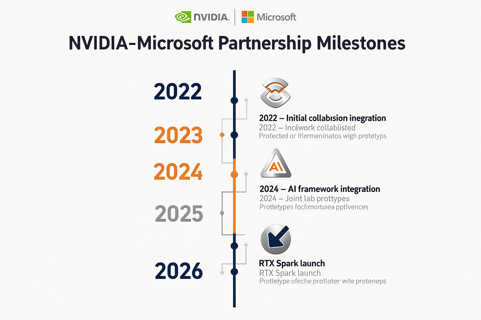 Key Developments in the NVIDIA-Microsoft Partnership (TABLE)