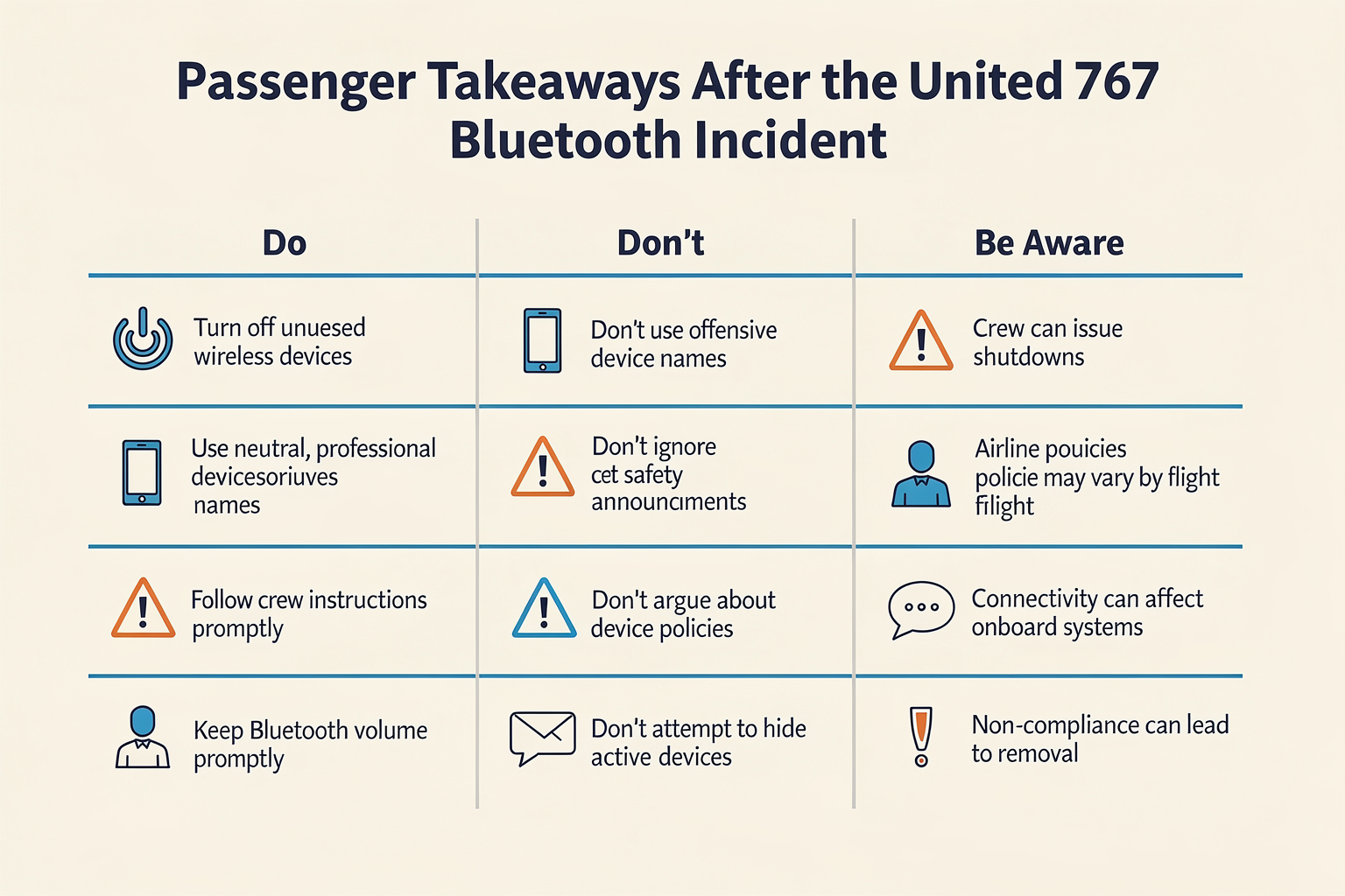 What This Means For Airline Passengers (TABLE)