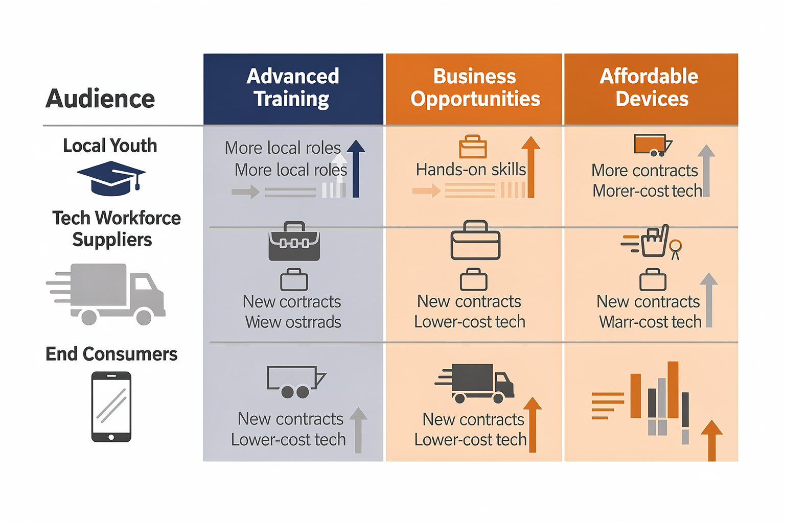 What This Means For You: Benefits & Opportunities (TABLE)