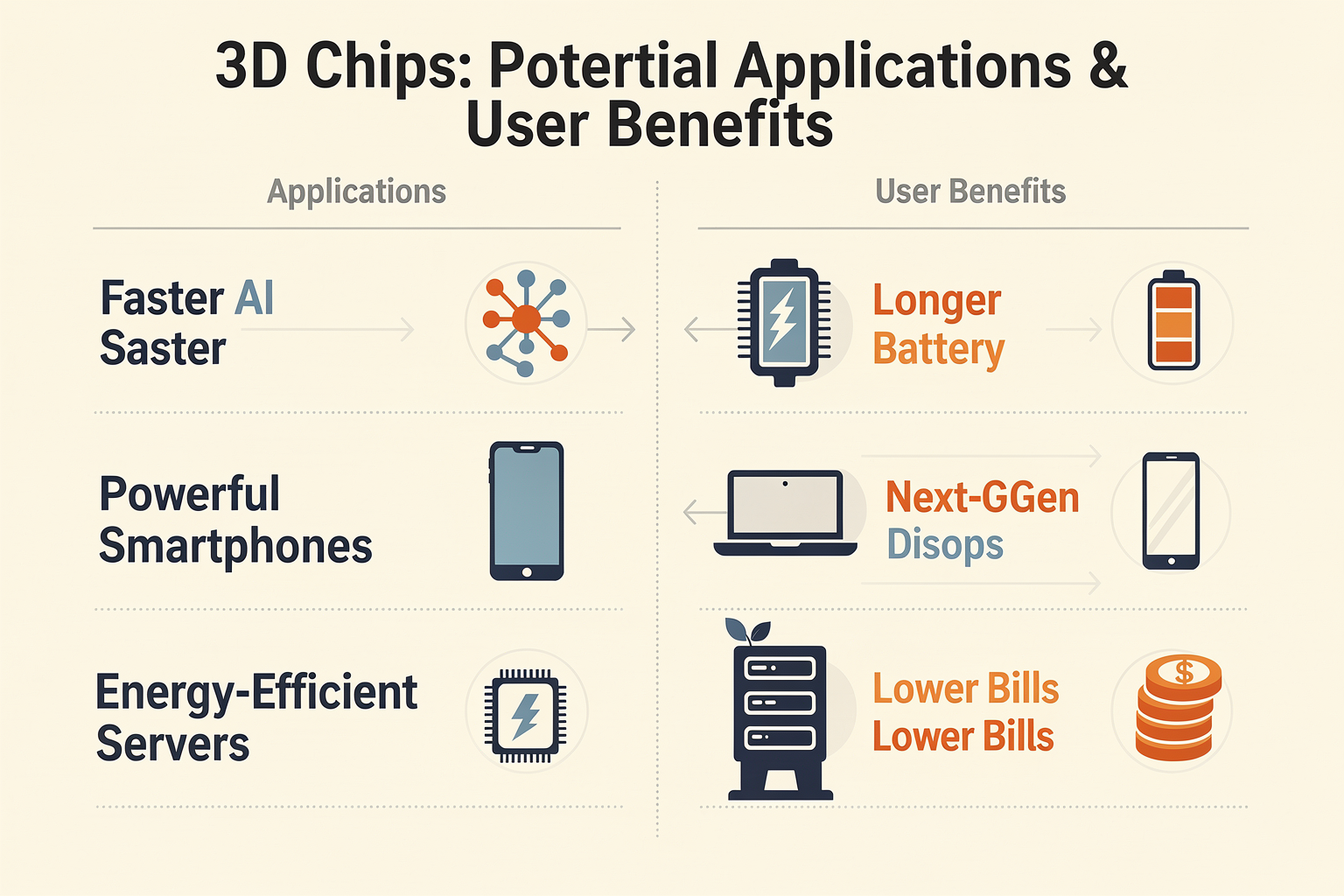 What This Means For You: Applications & Benefits (TABLE)