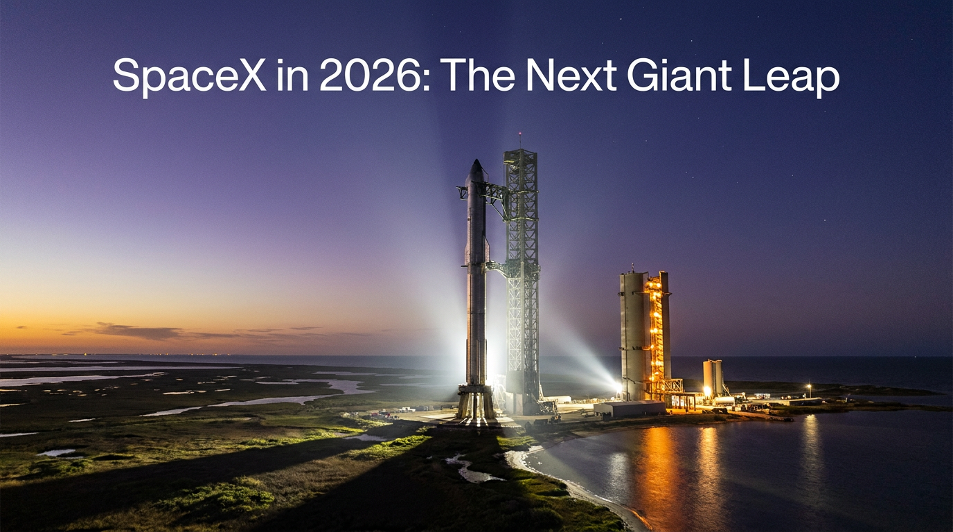 Cover image: SpaceX in 2026: Starship, Starlink Expansion, and the Path to Public Valuation