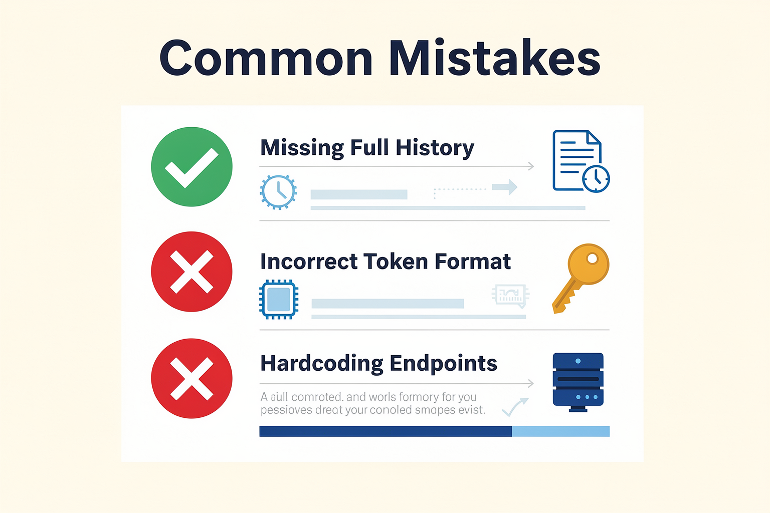 Common Mistakes to Avoid (TABLE)