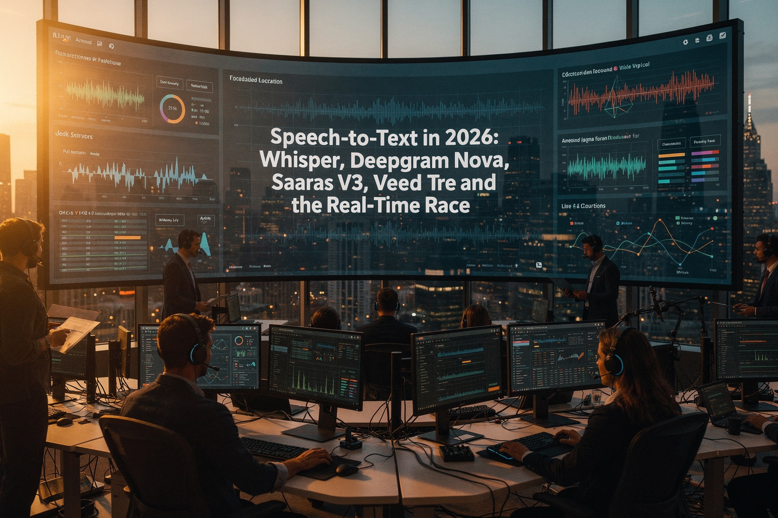 Speech-to-Text in 2026: Whisper, Deepgram Nova, Saaras V3, and the Real-Time Race