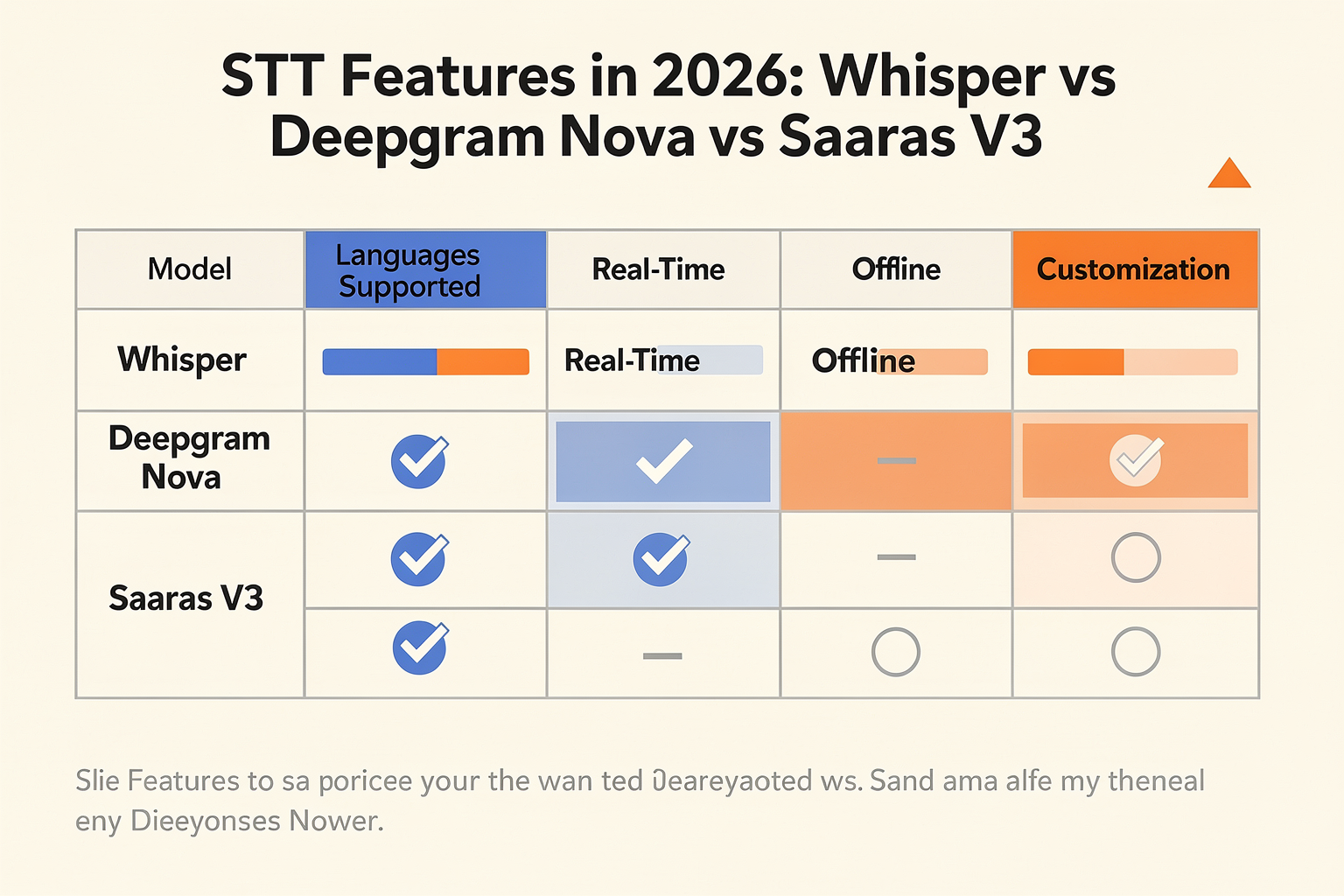 Feature Comparison (TABLE): Core Capabilities at a Glance