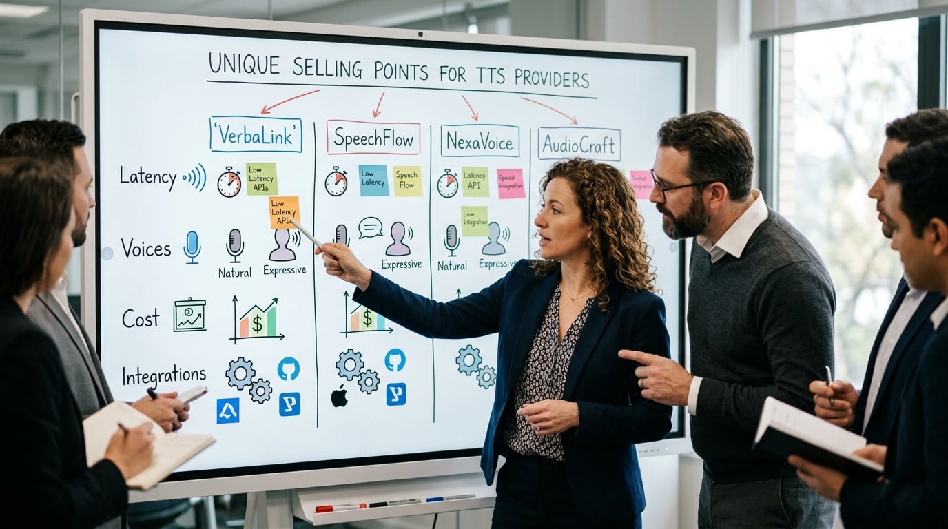 Overview of Options: What Do Leading TTS Providers Offer?