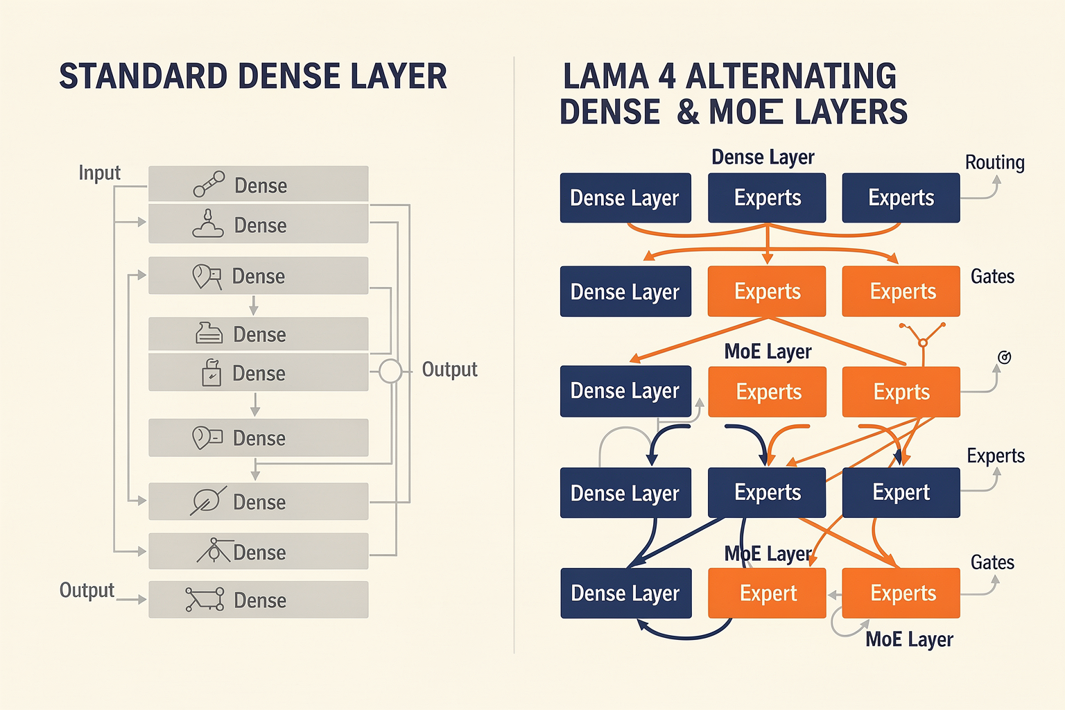How Llama 4 Implements MoE: Key Innovations