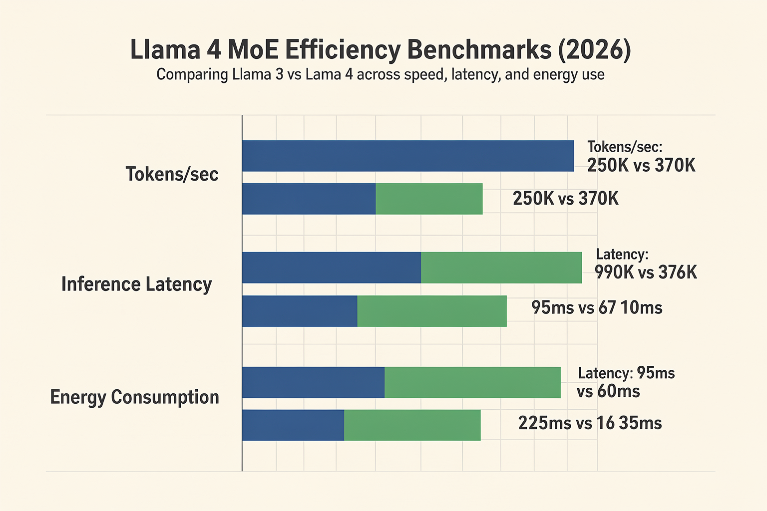 MoE in Action: Llama 4 Efficiency Benchmarks (2026)