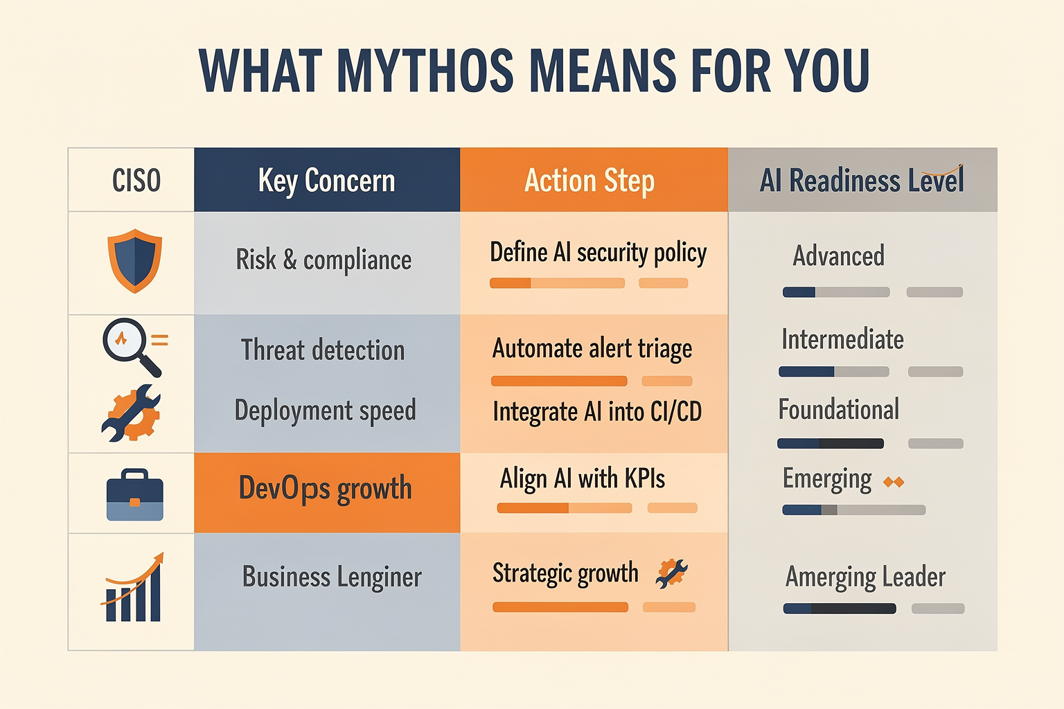 What This Means For You: Roles & Readiness (TABLE)