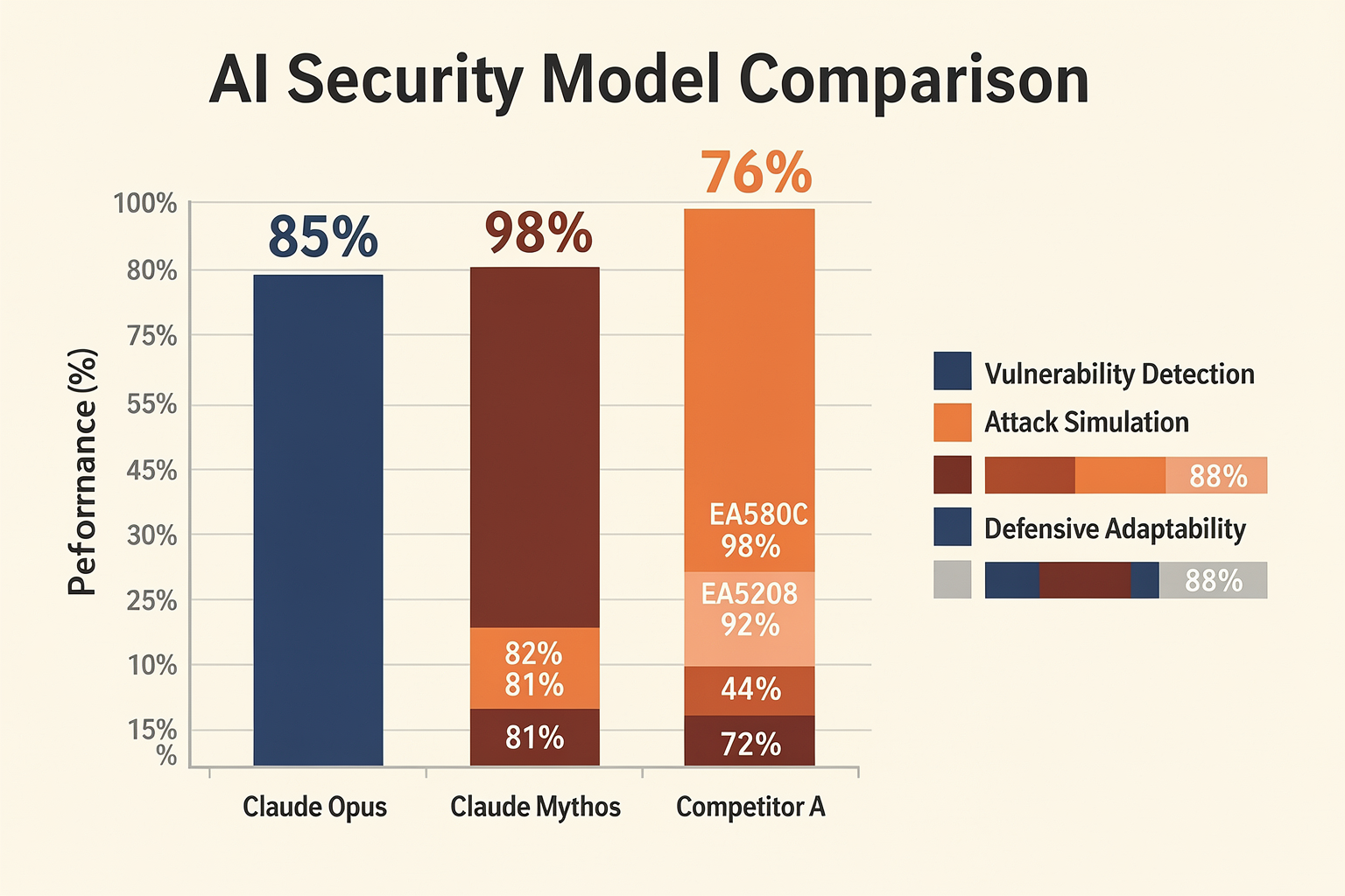 Comparing Claude Mythos with Opus and Competitors