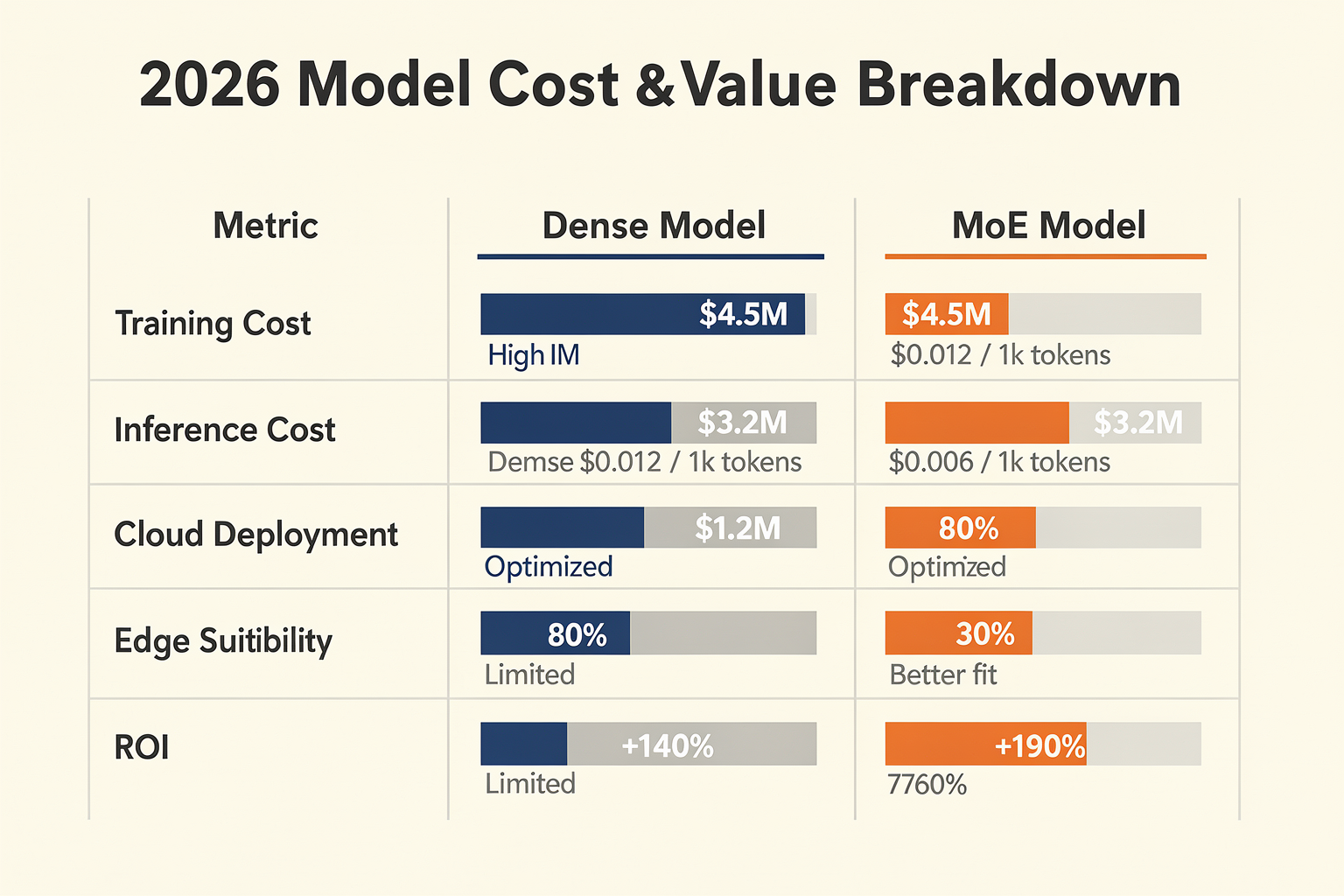 Pricing & Value for Money (TABLE)