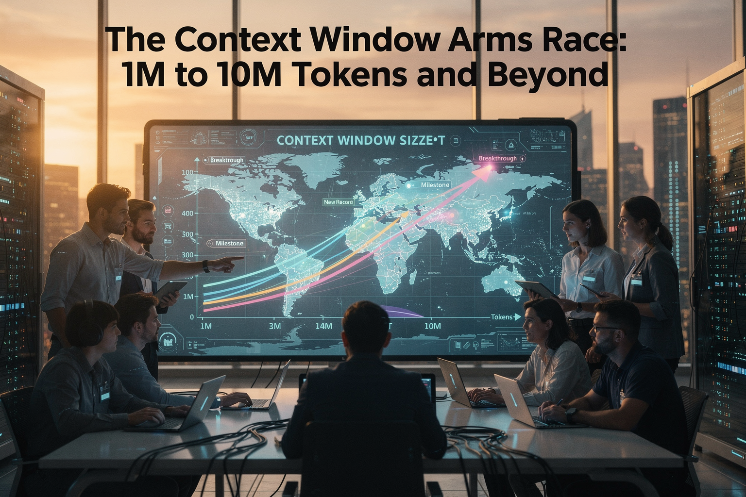 Cover image: The Context Window Arms Race: 1M to 10M Tokens and Beyond