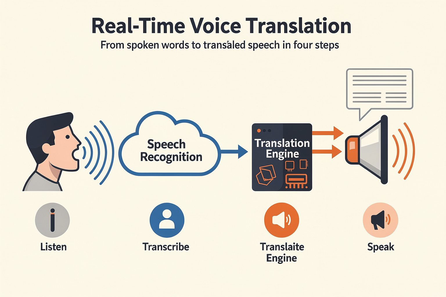 How Real-Time Voice Translation Works