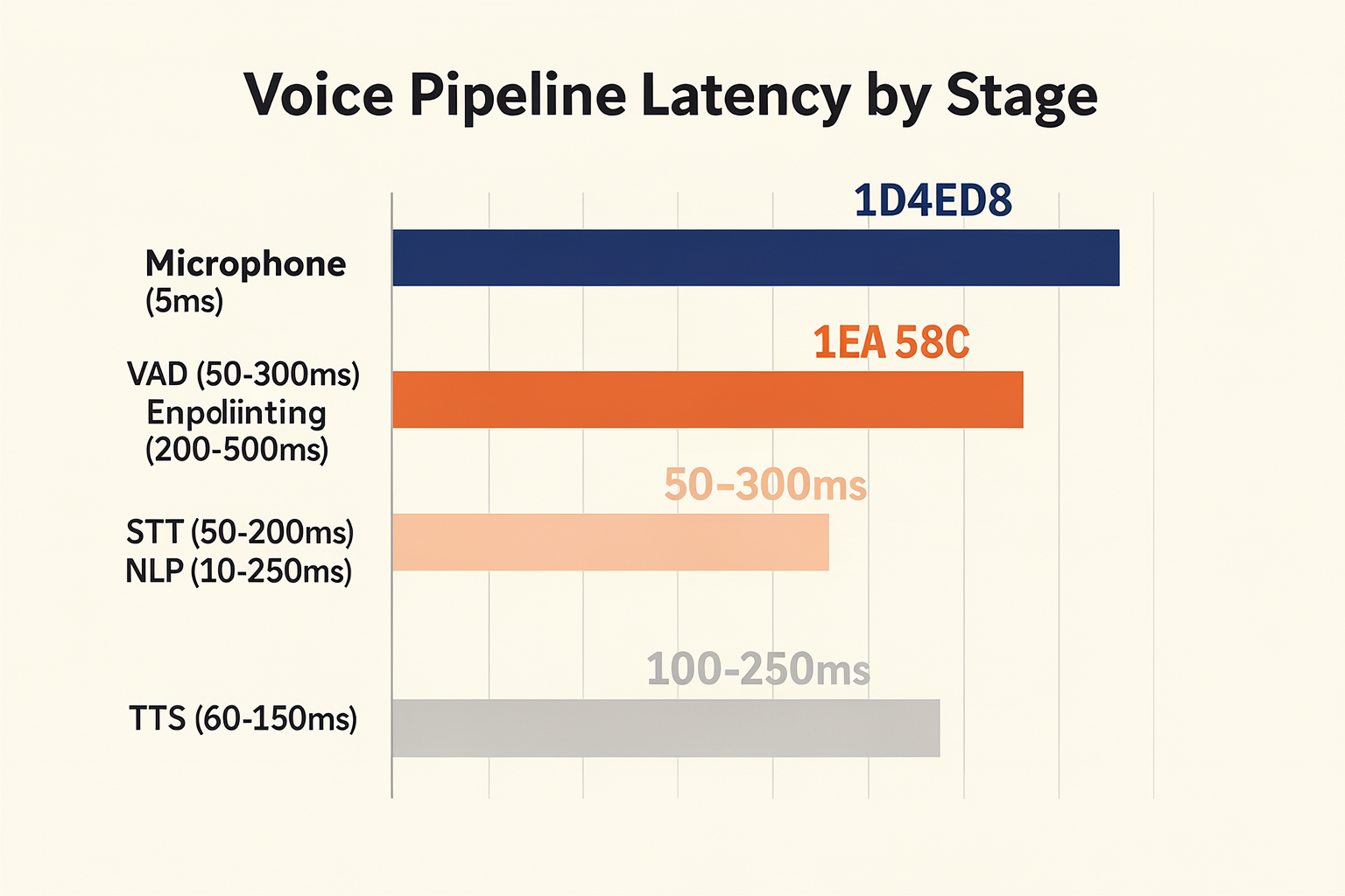 Data-Driven: How Much Latency Each Step Adds (TABLE)