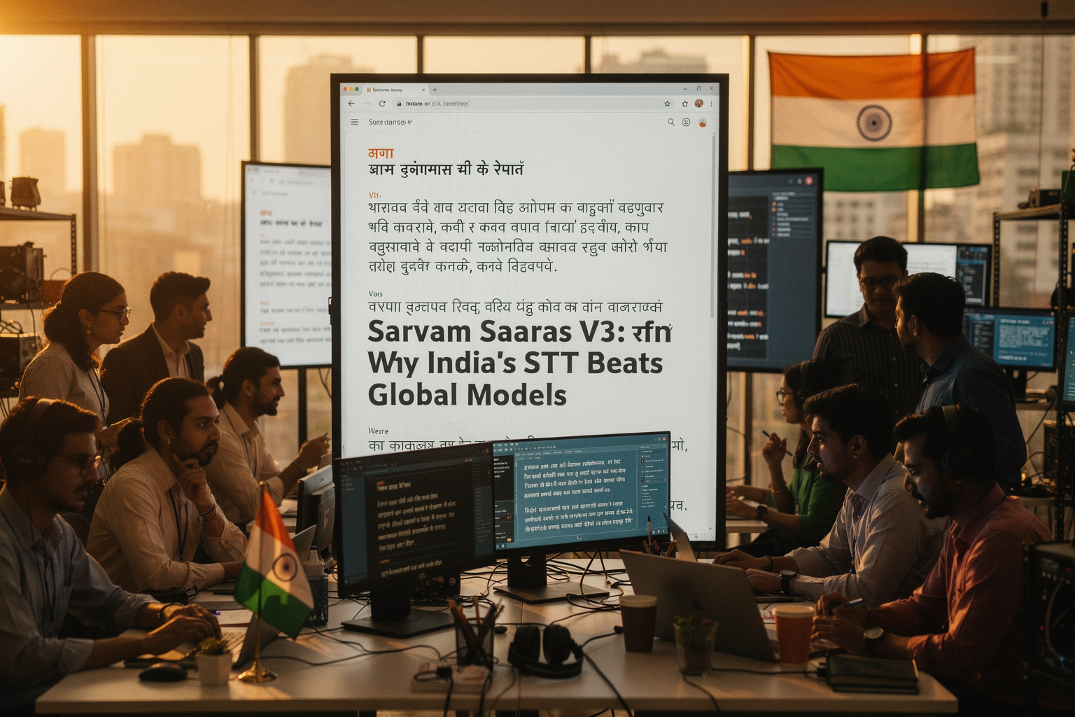 Sarvam Saaras V3 Review: Why India's STT Outshines Global Speech-to-Text Models