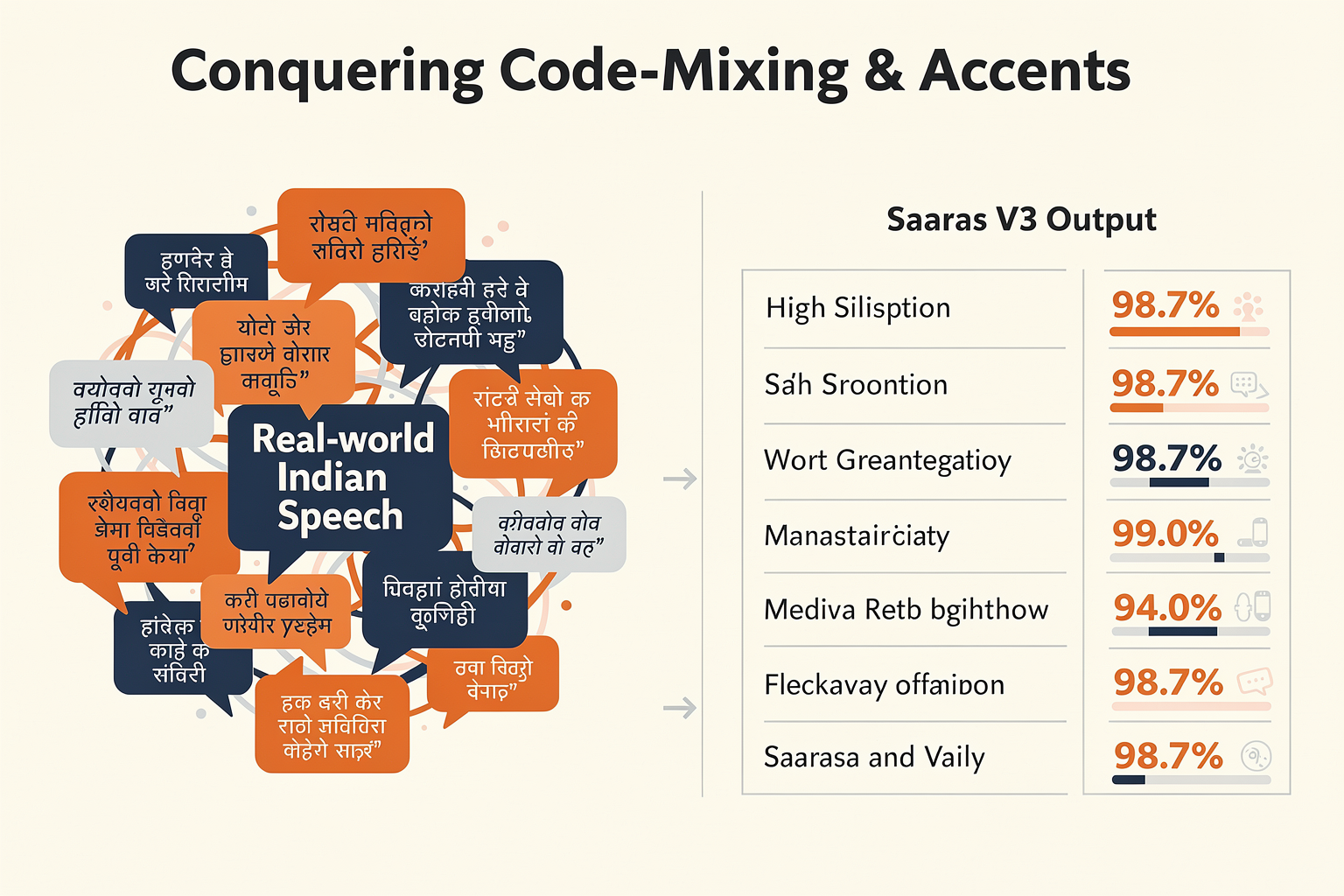 How Saaras V3 Handles Indian Code-Mixing and Accents