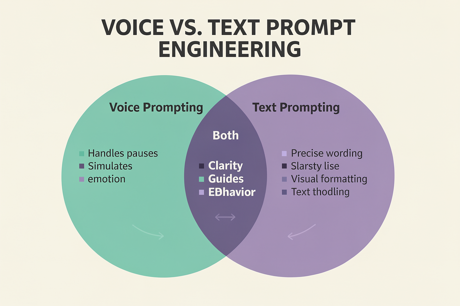 Comparison: Voice Prompting vs. Text Prompting