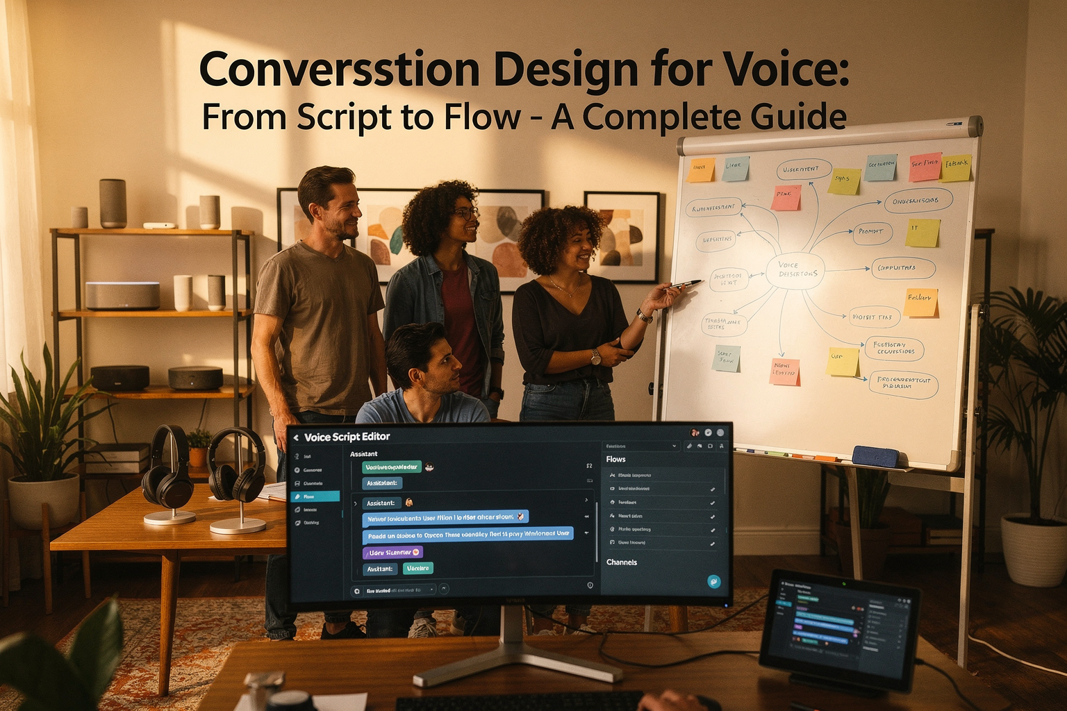 Conversation Design for Voice: From Script to Flow – A Complete Guide