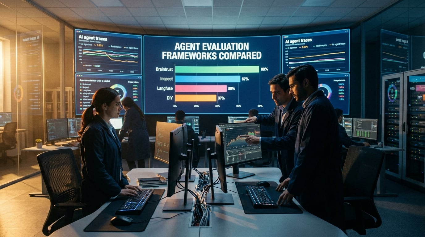 Cover image: Agent Evaluation Frameworks Compared: Braintrust vs Inspect vs Langfuse vs DIY (2026)