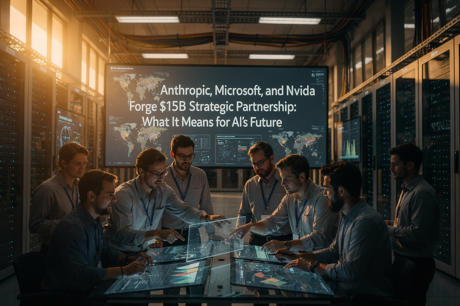 Cover image: Anthropic, Microsoft, and Nvidia Forge $15B Strategic Partnership: What It Means for AI's Future