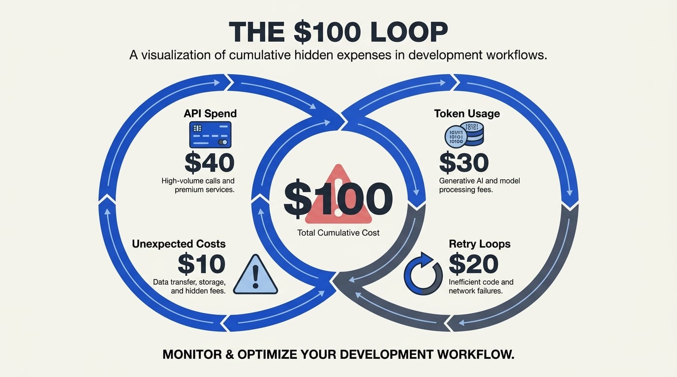 Why AI Agents Break Your Budget: The $100 Loop Explained