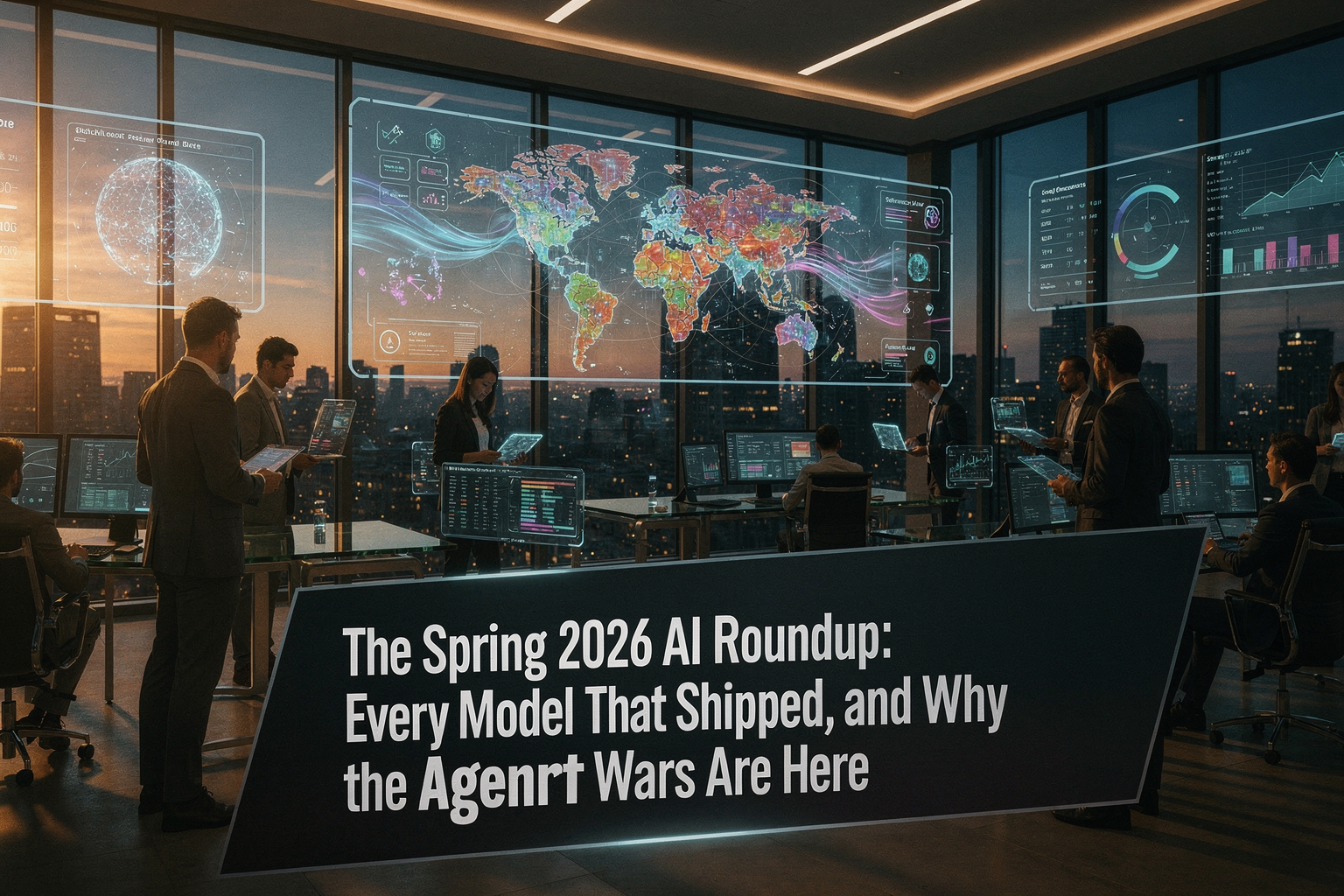 Cover image: The Spring 2026 AI Roundup: Every Model That Shipped, and Why the Agent Wars Are Here