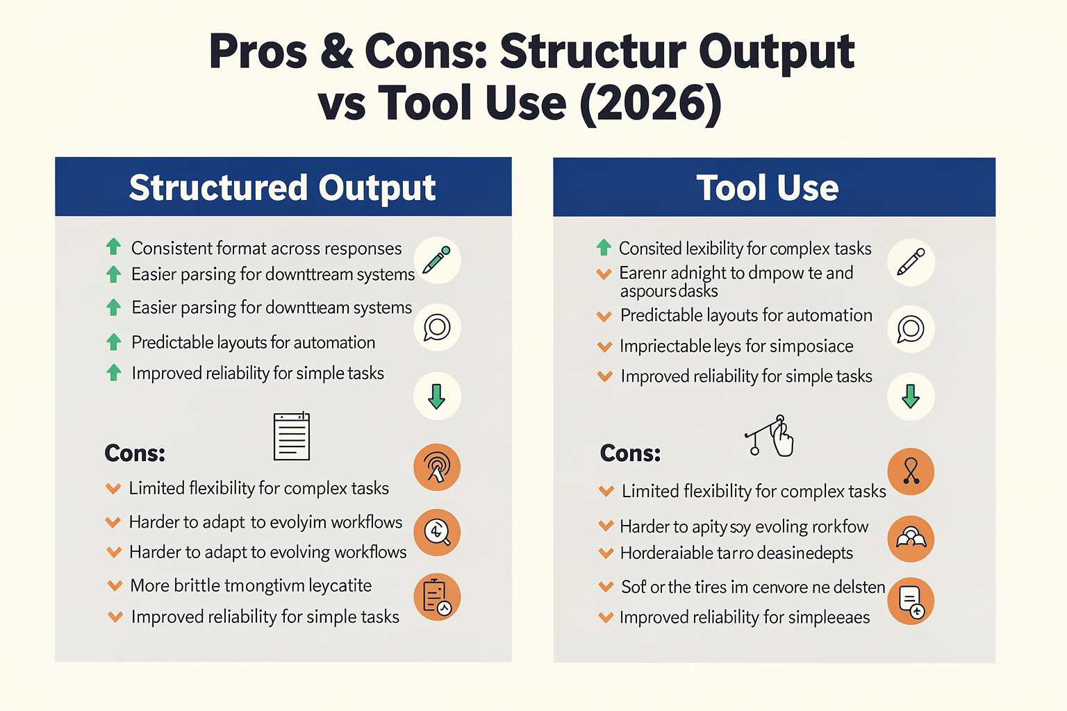 Pros and Cons (TABLE)