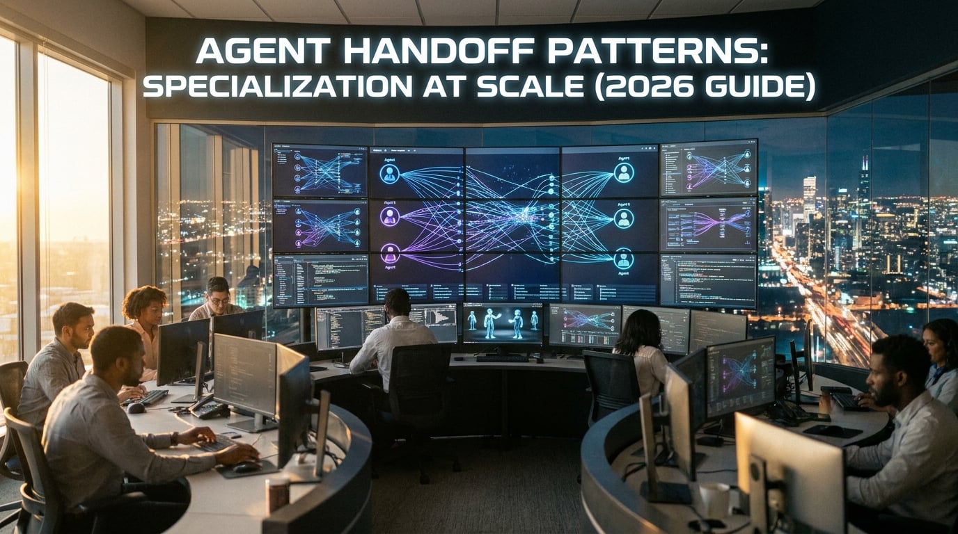 Cover image: Agent Handoff Patterns: Specialization at Scale (2026 Guide)