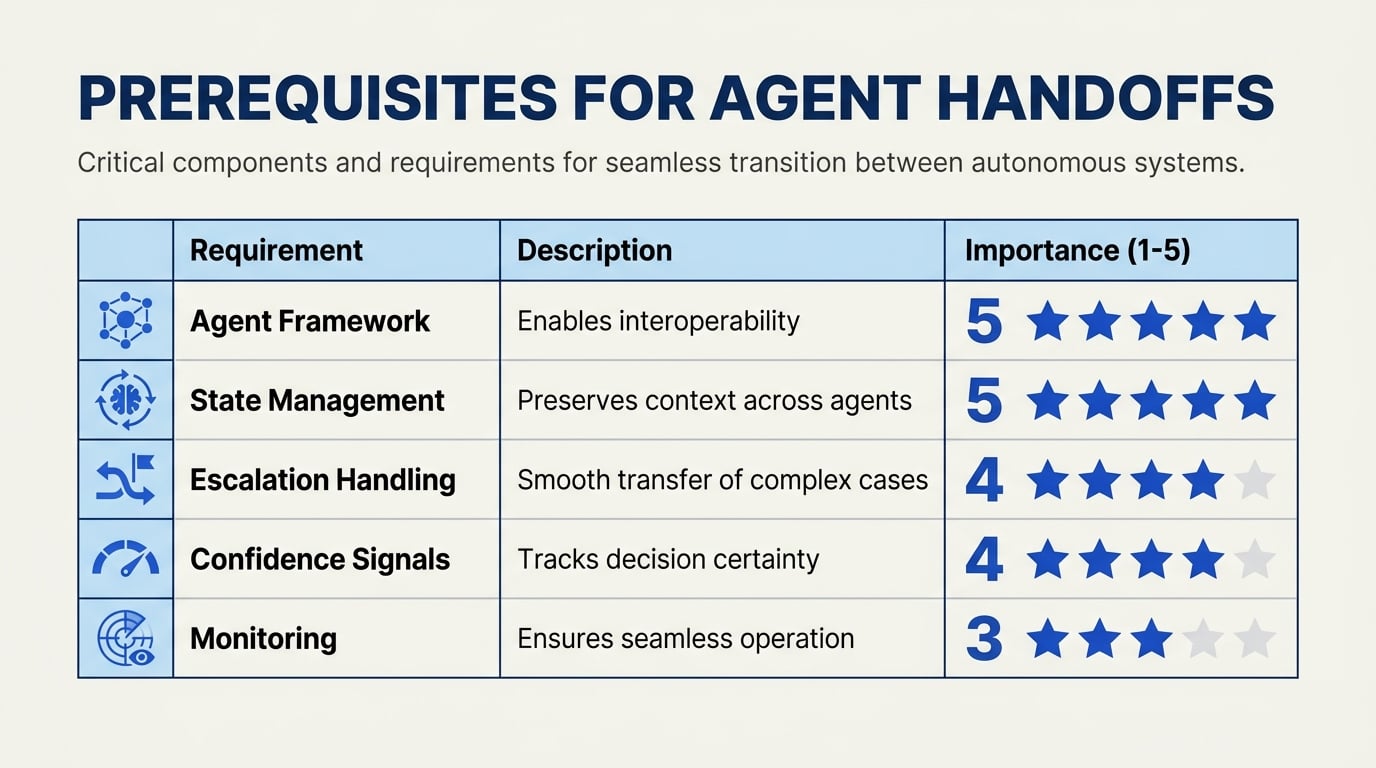 Prerequisites & Setup (TABLE)