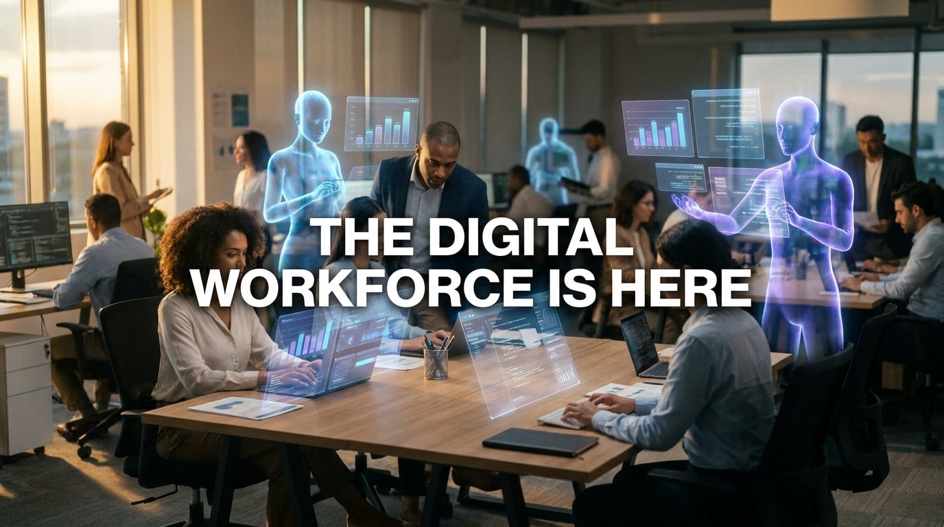 Cover image: AI Agents Are Becoming the New Digital Workforce: What Enterprises Need to Know in 2026