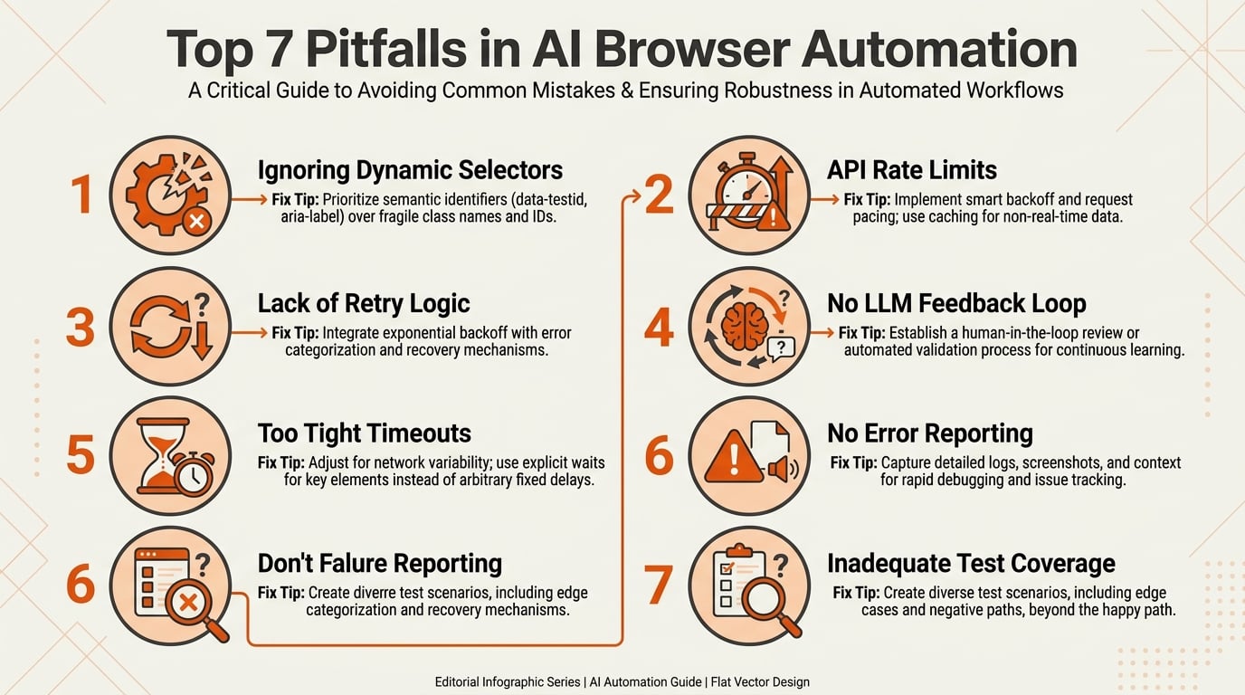 Production Pitfalls: Common Mistakes to Avoid (TABLE)